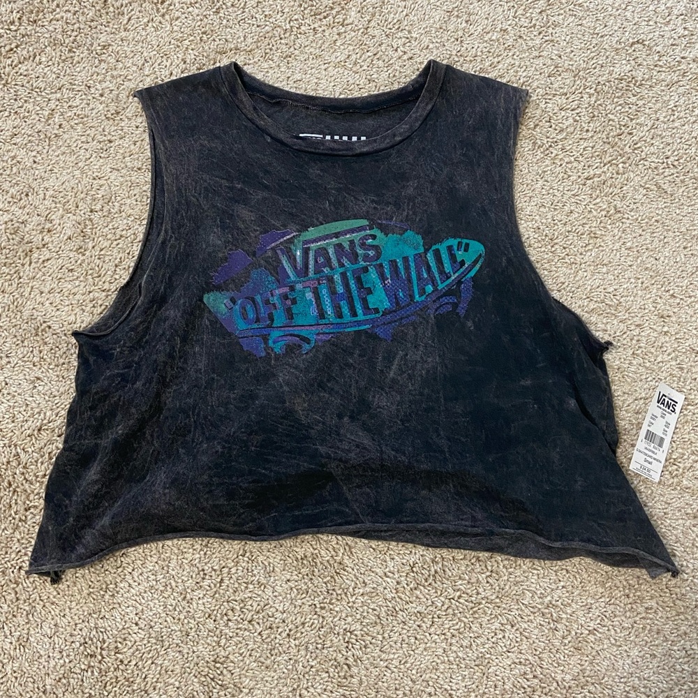 Vans Cropped Tank - NWT